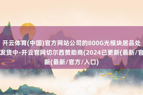 开云体育(中国)官方网站公司的800G光模块居品处于小批量发货中-开云官网切尔西赞助商(2024已更新(最新/官方/入口)